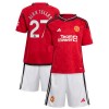 Maglia ufficiale Manchester United Alex Telles 27 Casa 2023-24 per Bambino